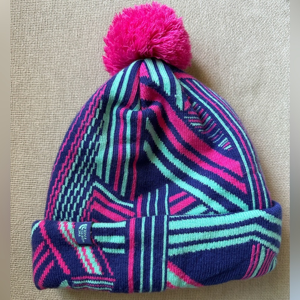 The North Face - Kid’s Chunky Pom Pom Beanie - Size M